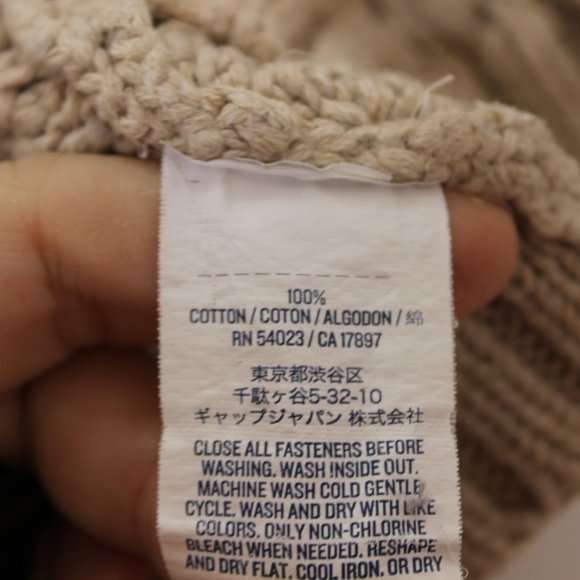 OLD NAVY Brown Short Sleeve Cardigan Sweater 2T - Picture 4 of 5